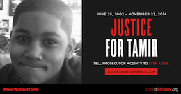 ColorOfChange joins Tamir Rice’s Family in Demanding Accountability 1 Year After Police Killing