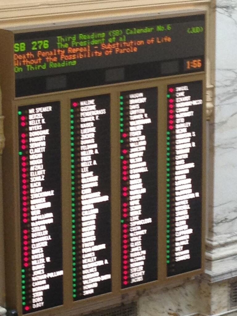 With 82-56 vote in the House of Delegates, state strikes down capital punishment, which is disproportionately applied to Black defendants