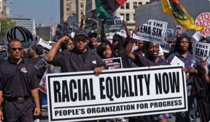 Color of Change <br><span style="color: #BE2E22;">was founded</span>